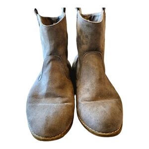 Grey Ankle Boots Size 8